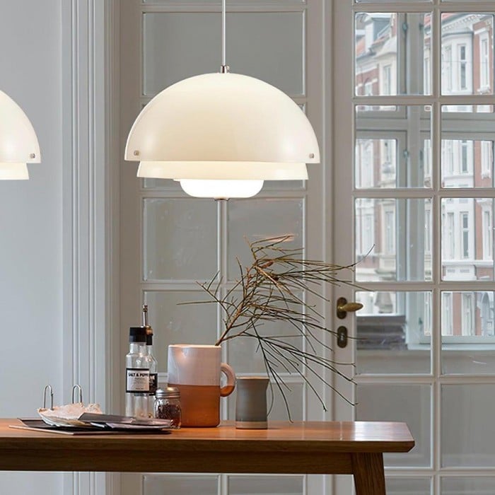 Bianca Milk White Pendant Light