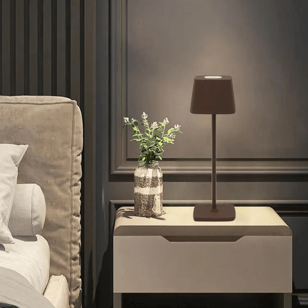 Rechargeable Wireless Table Lamp | 5200mAh Battery | 20 Hours of Illumination