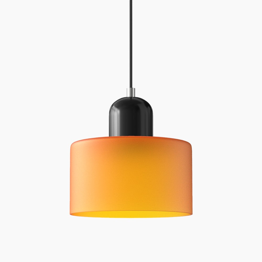 Modern Small Glass Pendant Light - LED, Glass & Metal, Max 12W, E27, Push Button Switch, CE/UL Certified