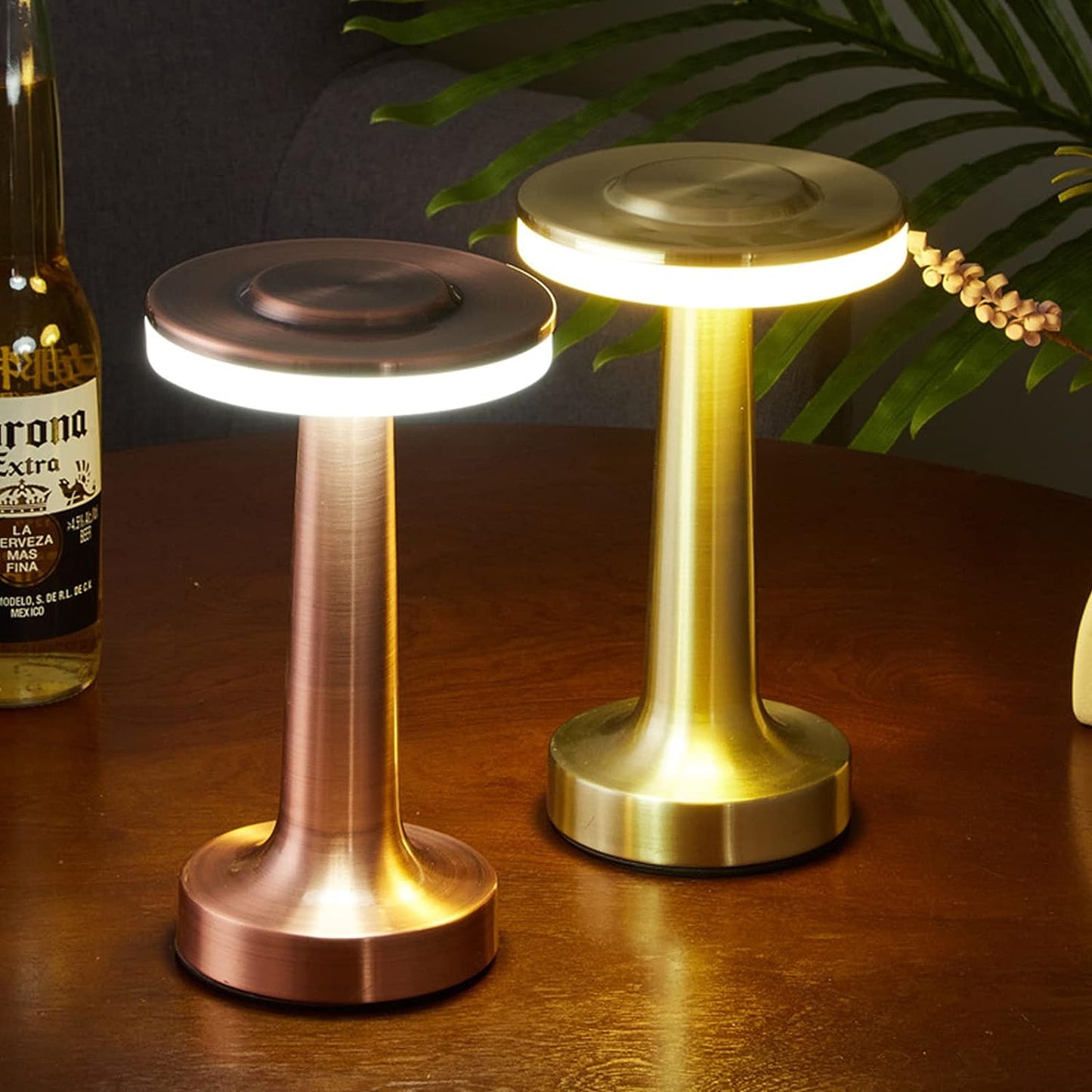 Vintage-Inspired Bar Table Lamp