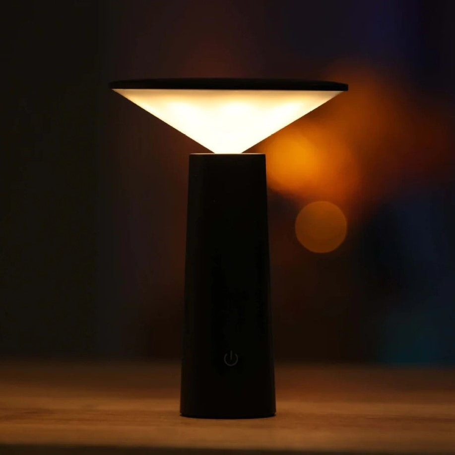 Modern LED Table Lamp | Dimmable, 360° Adjustable, 2000mAh Rechargeable Battery