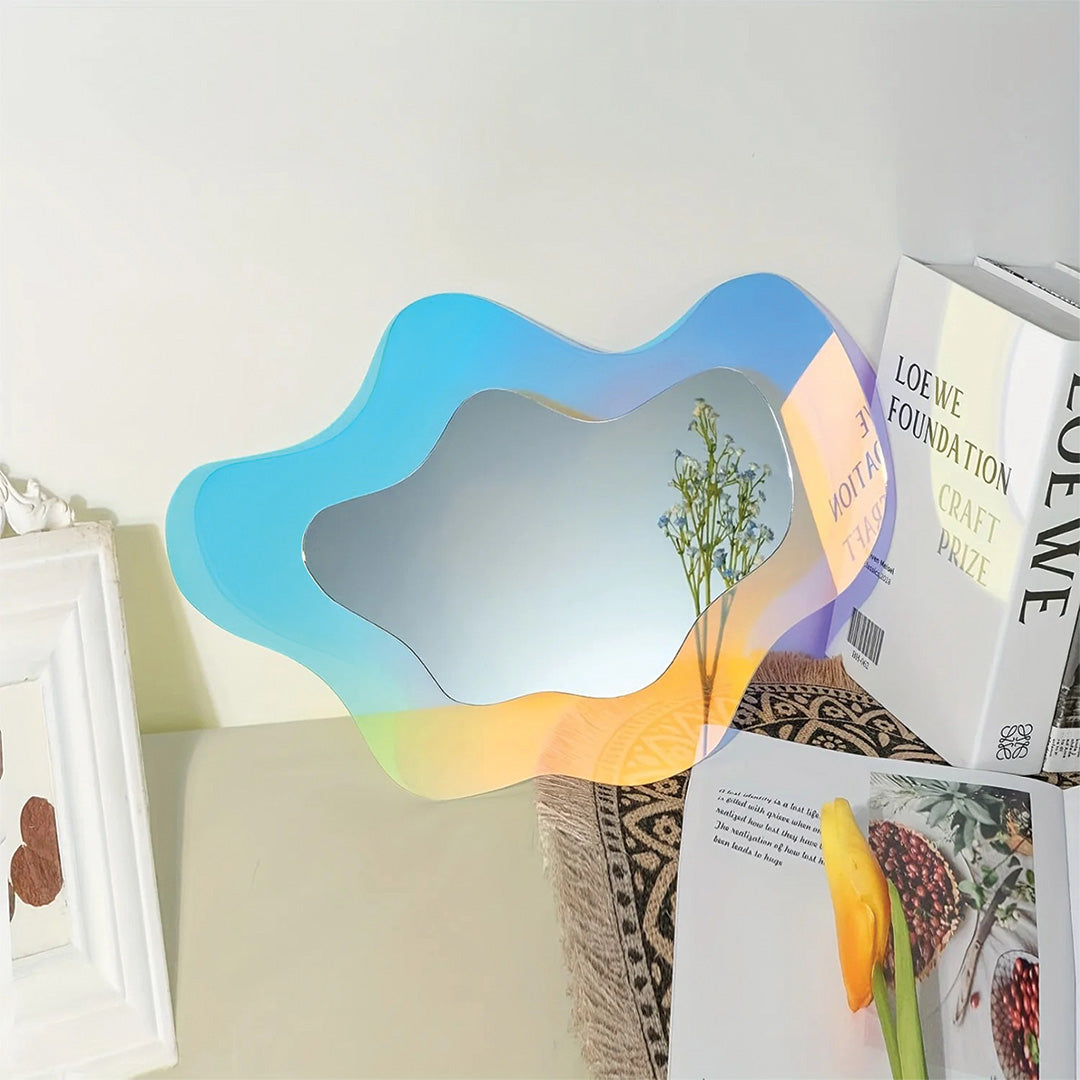 Curved Cosmic Mirror