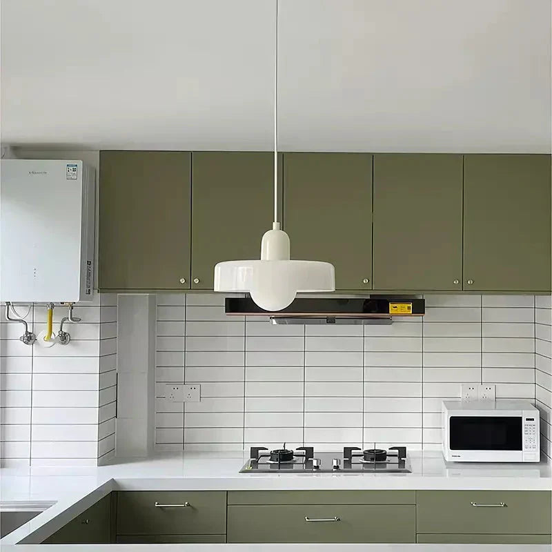 Leandro Bauhaus-Inspired Glass Pendant Light
