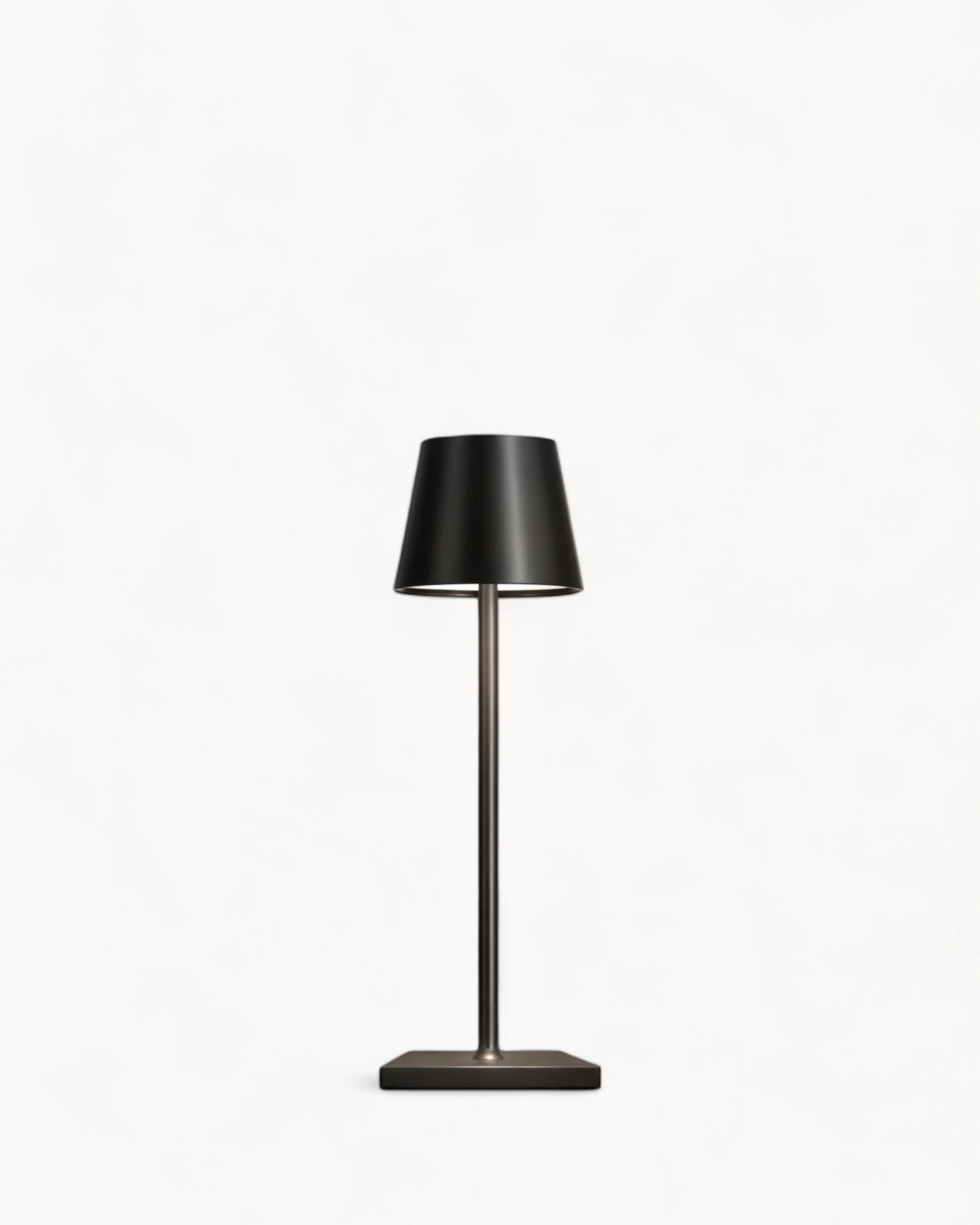 Modern LED Table Lamp - Touch Control with 3 Color Options, USB Rechargeable, Aluminum Build, 3600mAh Battery, Dimmable