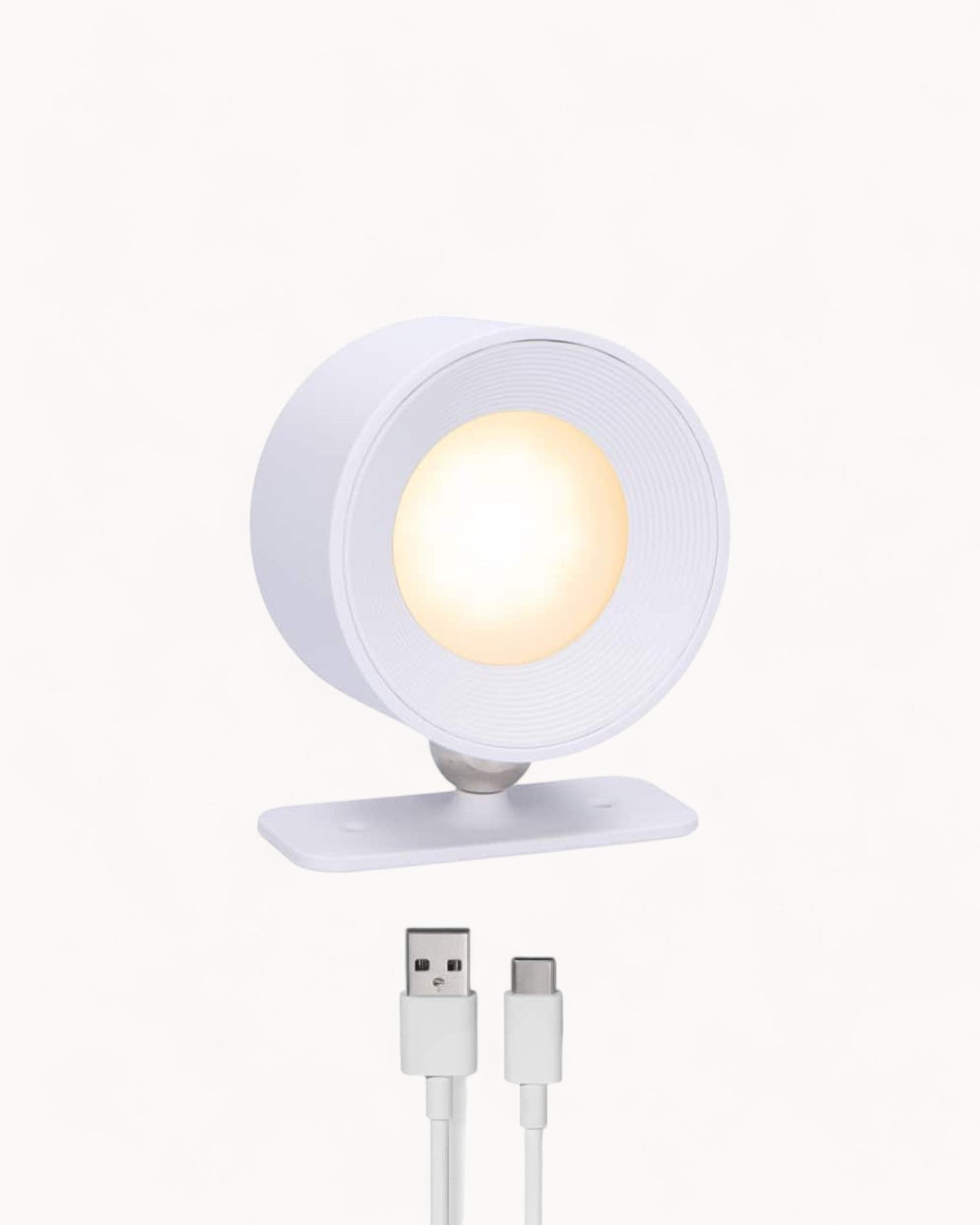 360° Cordless Rechargeable Wall Lamp