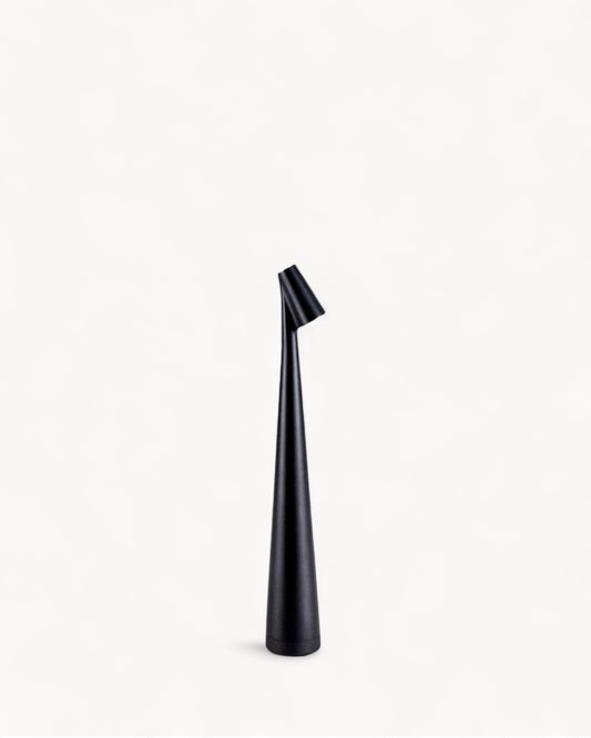Contemporary Touch-Control Table Lamp with Adjustable Brightness Levels, Aluminum Design