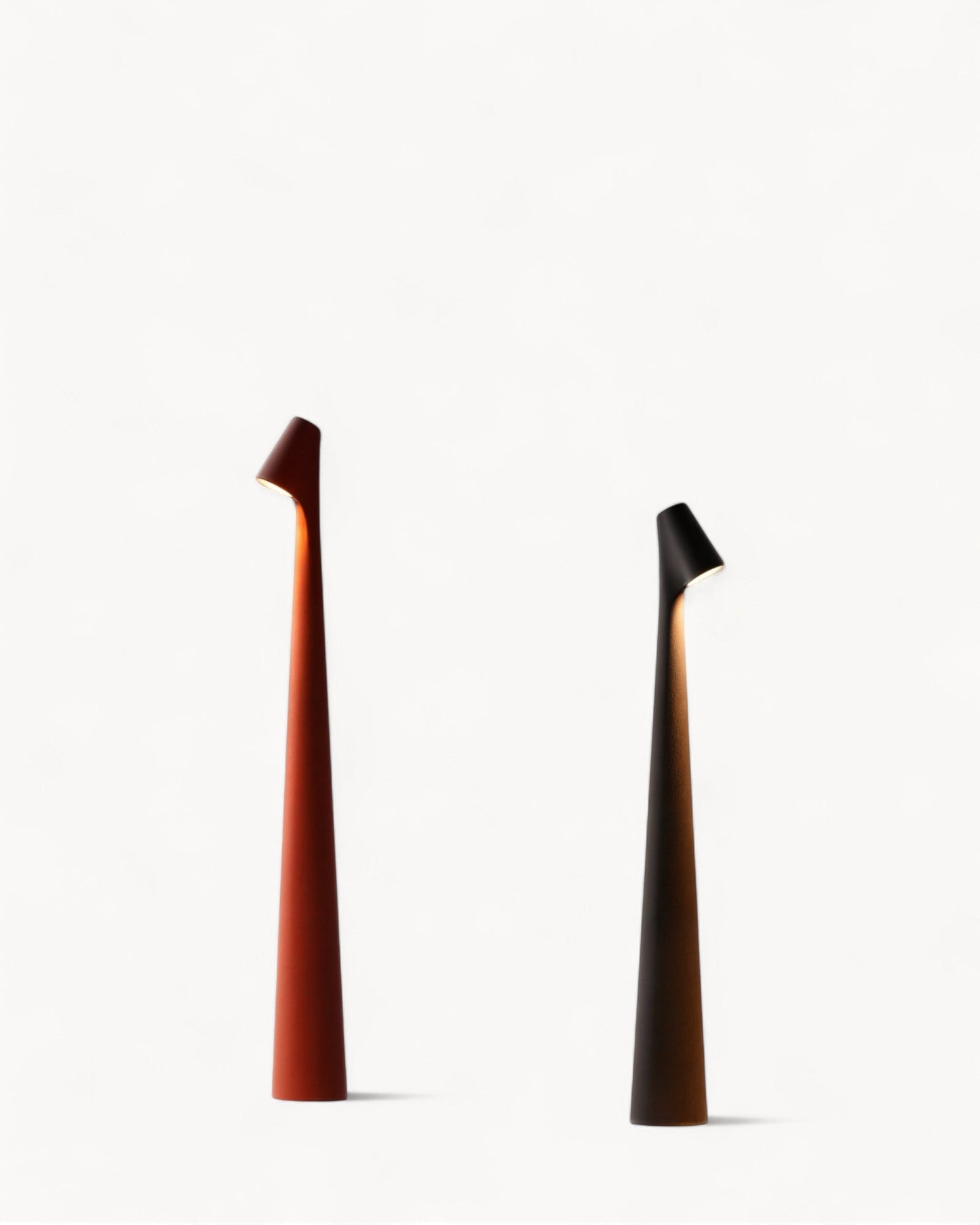 Contemporary Touch-Control Table Lamp with Adjustable Brightness Levels, Aluminum Design