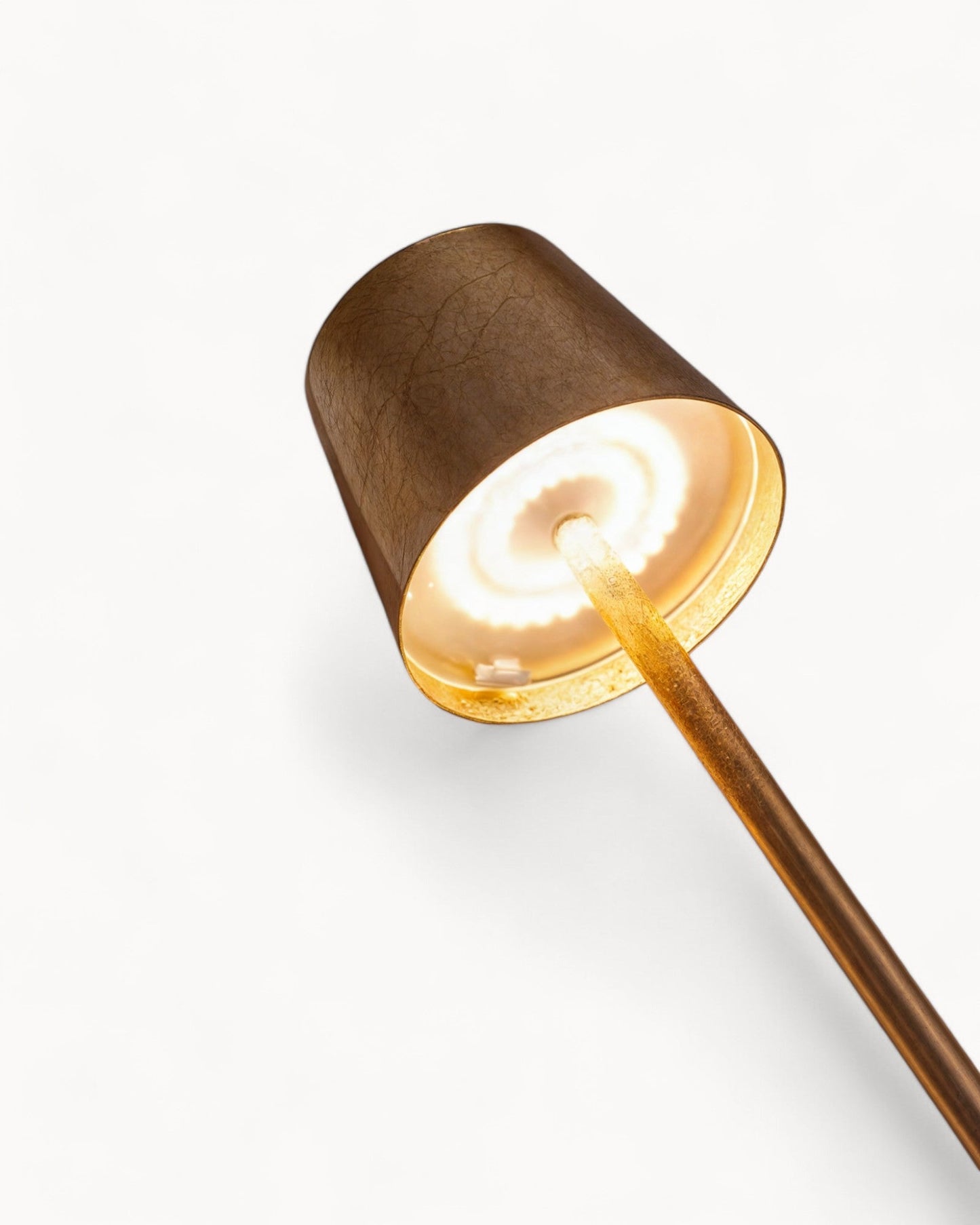 Modern LED Table Lamp - Touch Control with 3 Color Options, USB Rechargeable, Aluminum Build, 3600mAh Battery, Dimmable