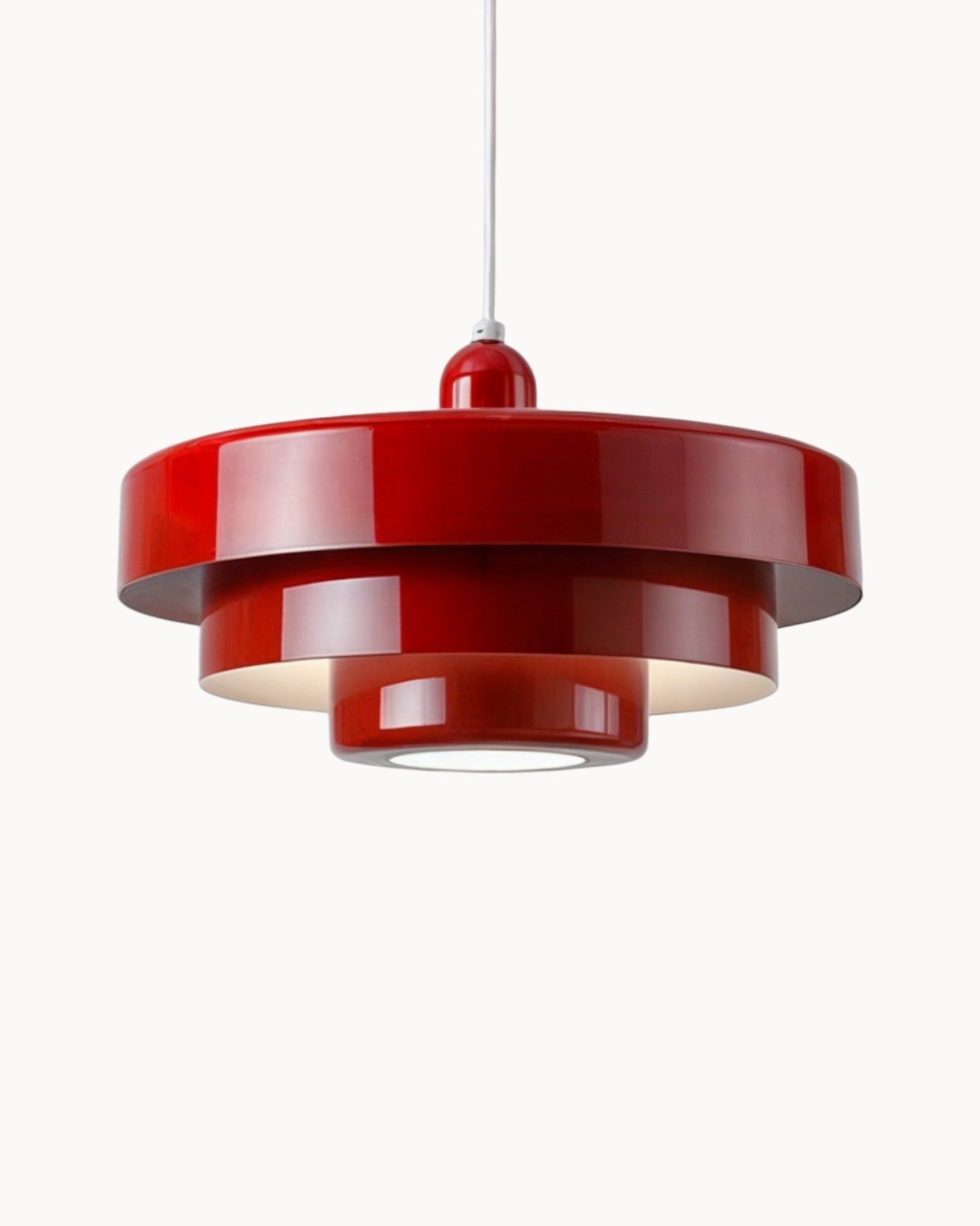 Mid-Century Loft Pendant Lamp - Black and Gold Finish
