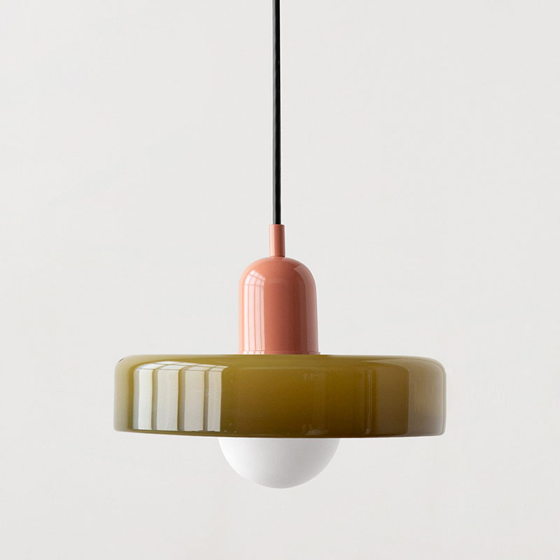 Charlotte Bauhaus-Inspired Glass Pendant Light