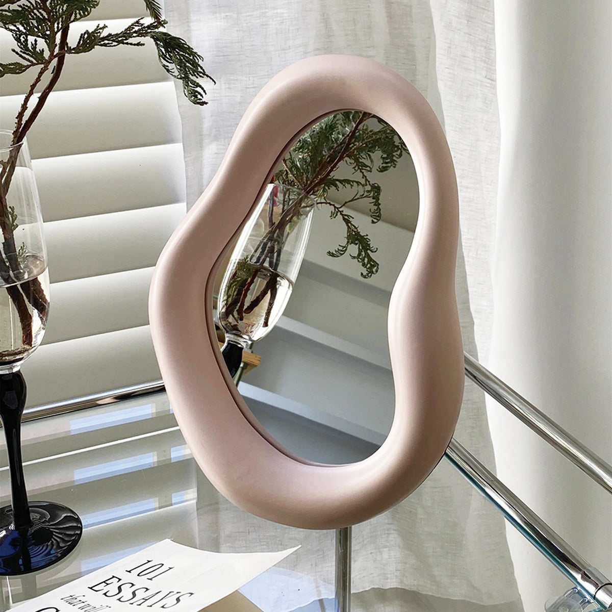Bold and Sturdy Table Mirror