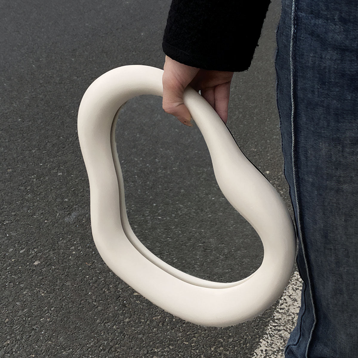 Bold and Sturdy Table Mirror