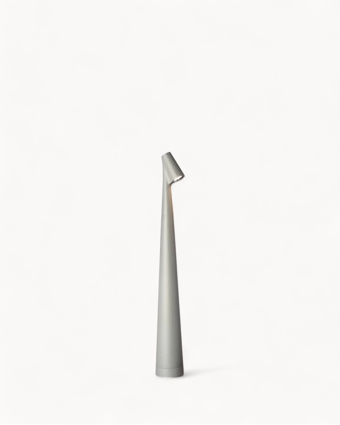 Contemporary Touch-Control Table Lamp with Adjustable Brightness Levels, Aluminum Design
