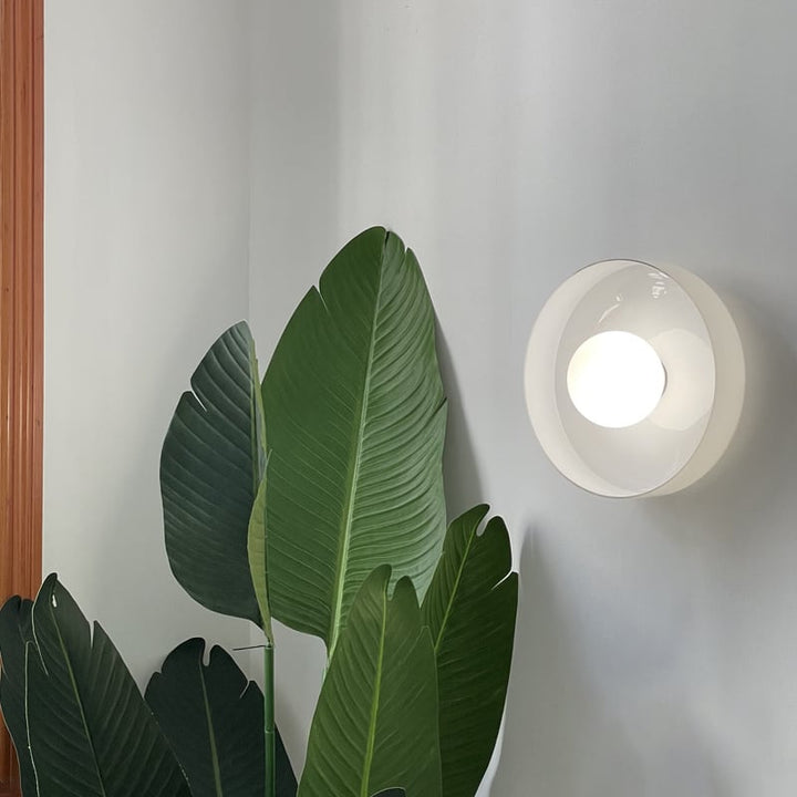 Contemporary Amber Glass Ceiling Light with G9 LED - Available in 25cm and 35cm, 220-240V