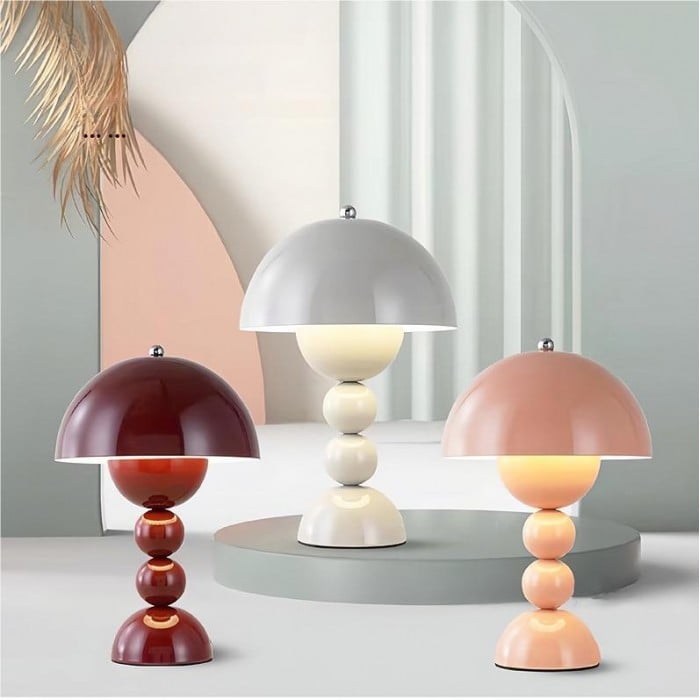 Macaron Flower Bud Portable Table Lamp