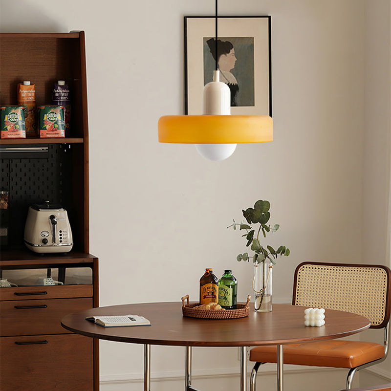 Leandro Bauhaus-Inspired Glass Pendant Light