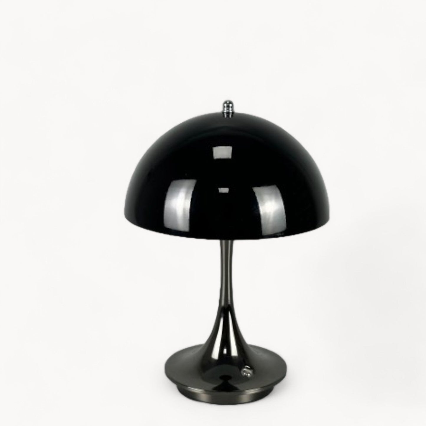 Contemporary Mushroom-Inspired LED Table Lamp, 2W, Adjustable 3000K-6000K, Touch Dimming Feature