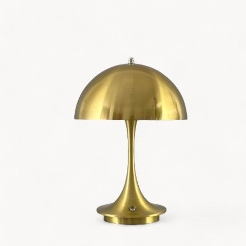 Contemporary Mushroom-Inspired LED Table Lamp, 2W, Adjustable 3000K-6000K, Touch Dimming Feature