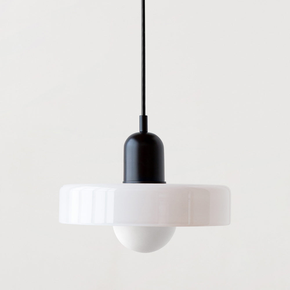 Leandro Bauhaus-Inspired Glass Pendant Light
