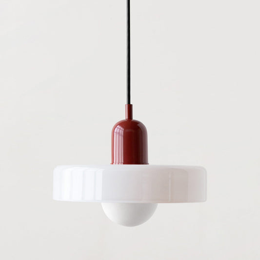 Leandro Bauhaus-Inspired Glass Pendant Light