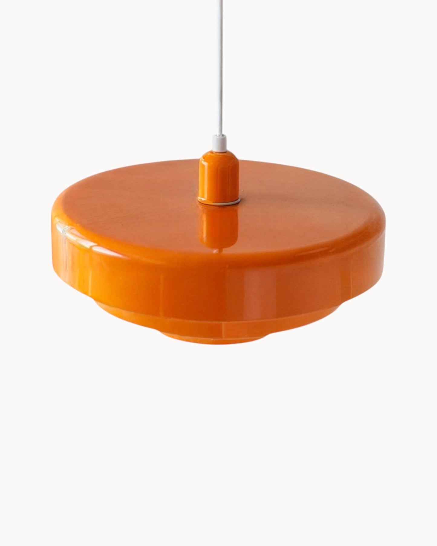 Mid-Century Loft Pendant Lamp - Black and Gold Finish