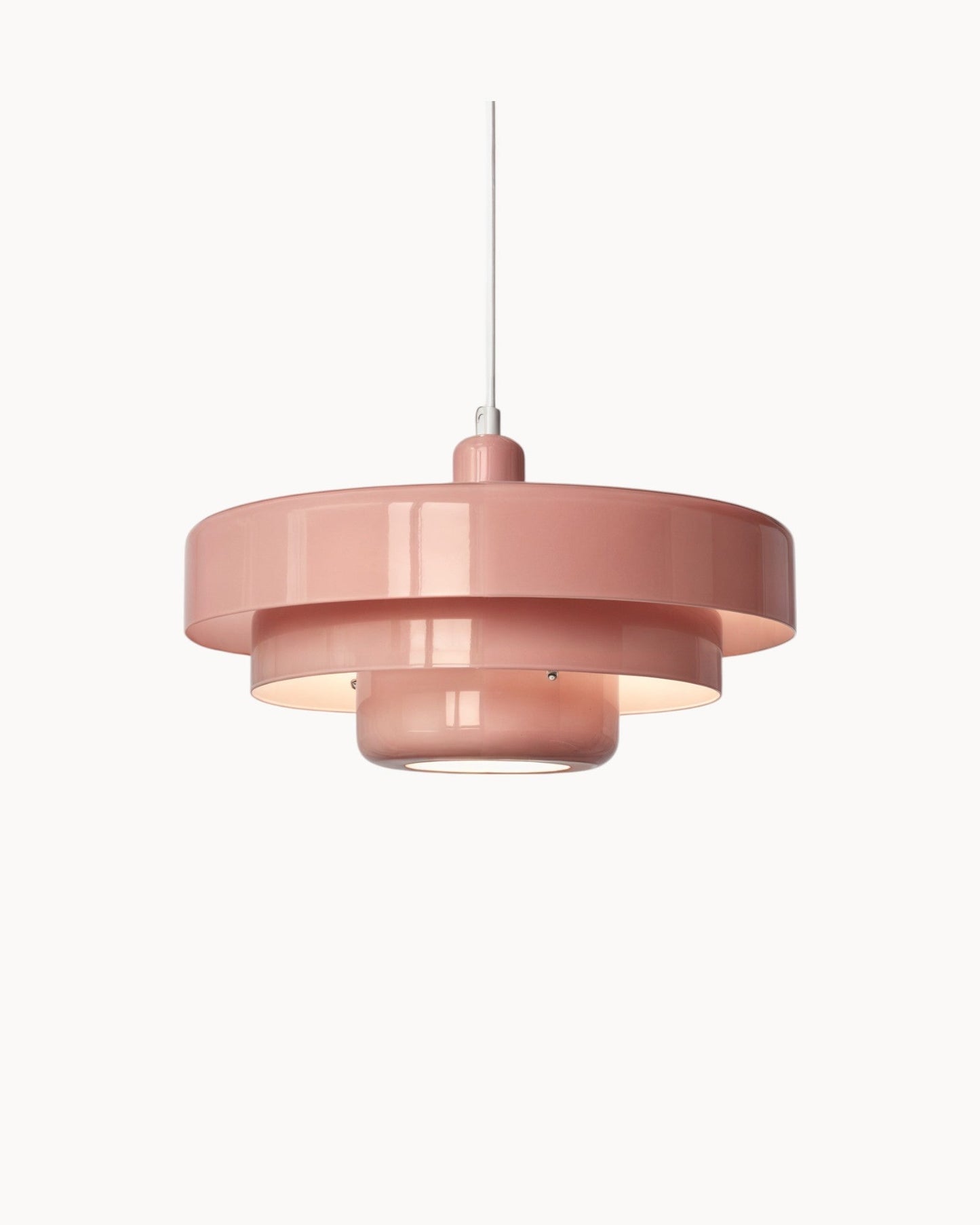 Mid-Century Loft Pendant Lamp - Black and Gold Finish