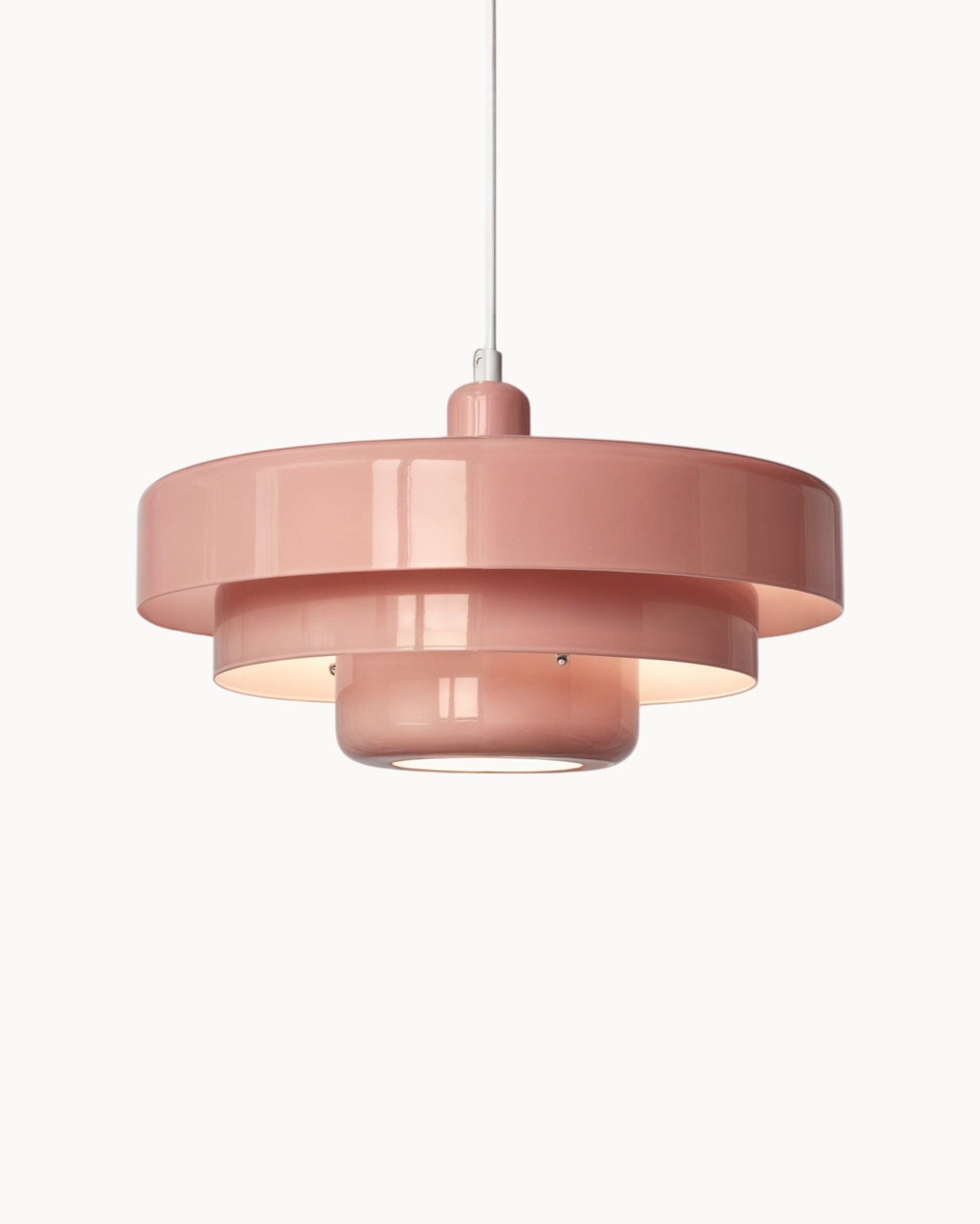 Mid-Century Loft Pendant Lamp - Black and Gold Finish