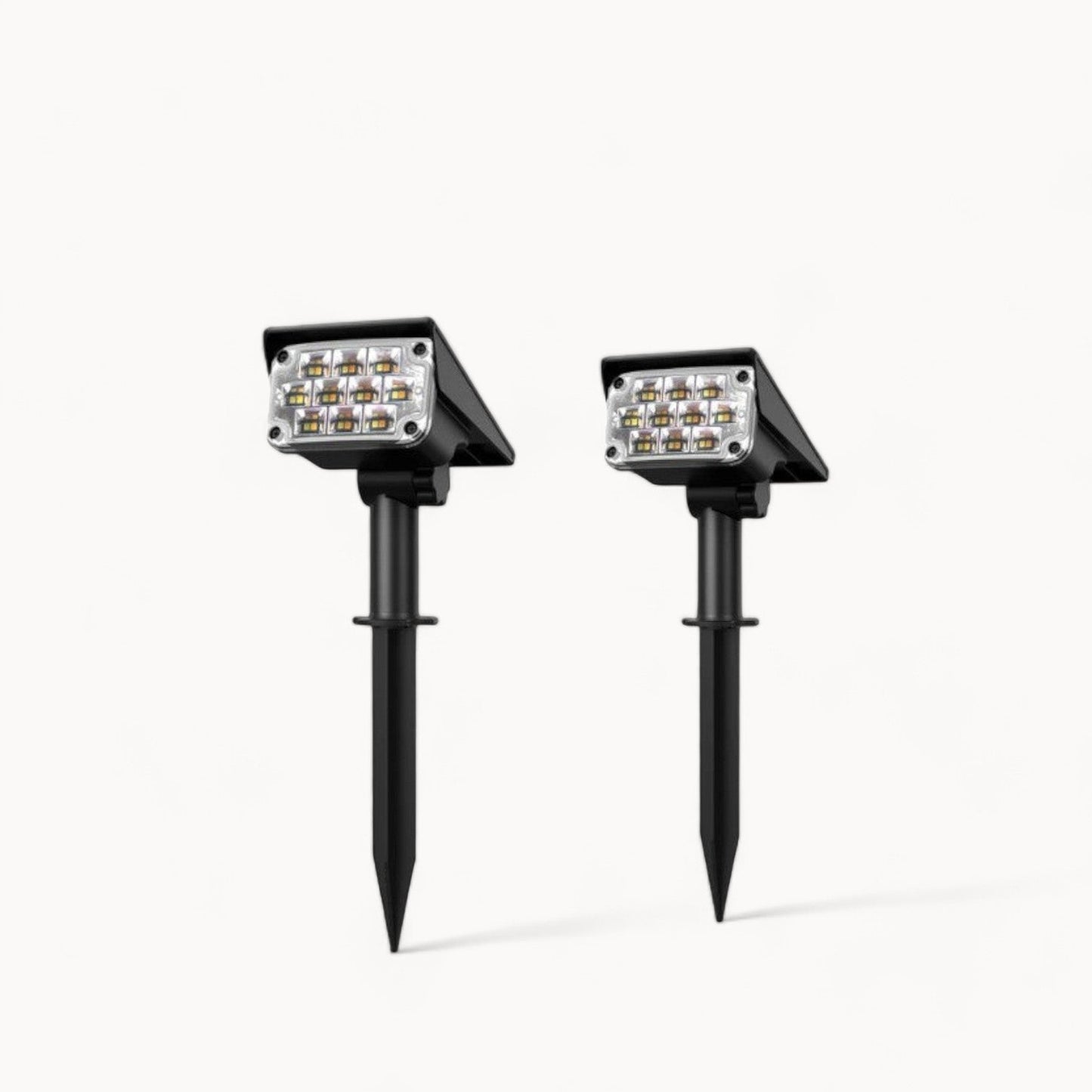 Deluxe Solar-Powered Wireless LED Garden Spotlight