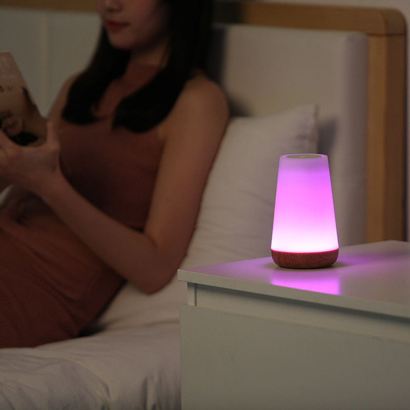 USB Rechargeable Touch Night Light | Color-Changing Soft Glow | Ideal for Reading & Creating a Romantic Atmosphere