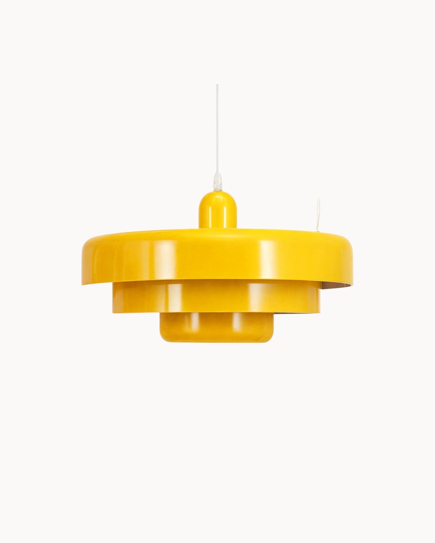 Mid-Century Loft Pendant Lamp - Black and Gold Finish