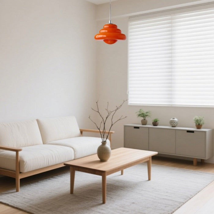 Lucia Bauhaus Donut Glass Pendant Ligh