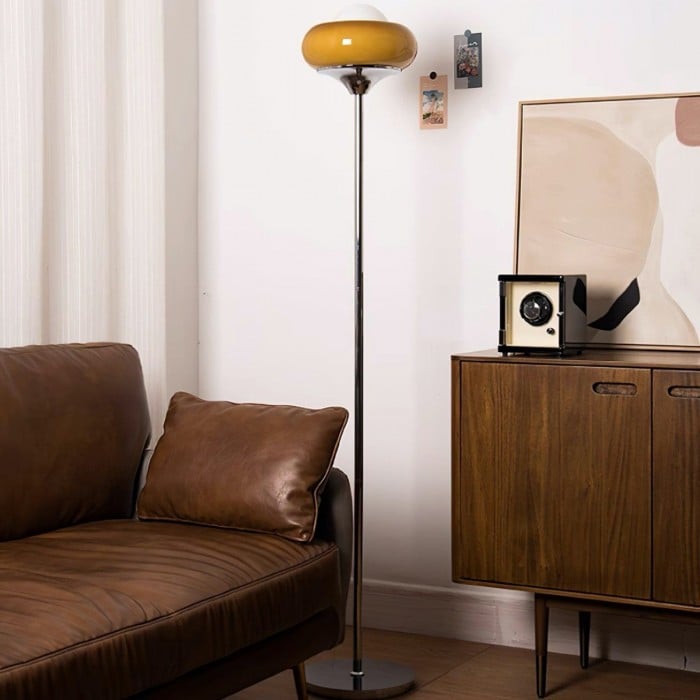 Camille Bauhaus Egg Tart Floor Lamp
