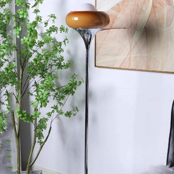 Camille Bauhaus Egg Tart Floor Lamp