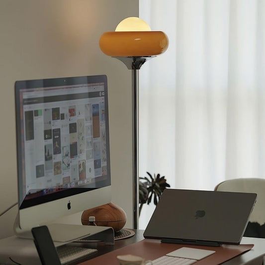 Camille Bauhaus Egg Tart Floor Lamp