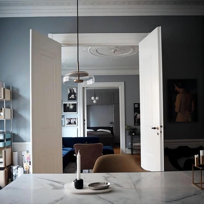 Luca Glass Round Pendant Light