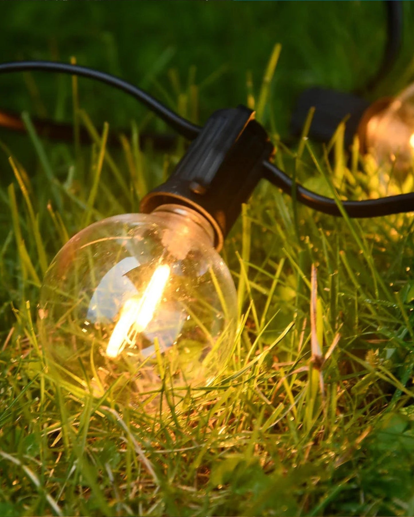 150m Dimmable Warm White Waterproof LED String Lights for Garden and Porch