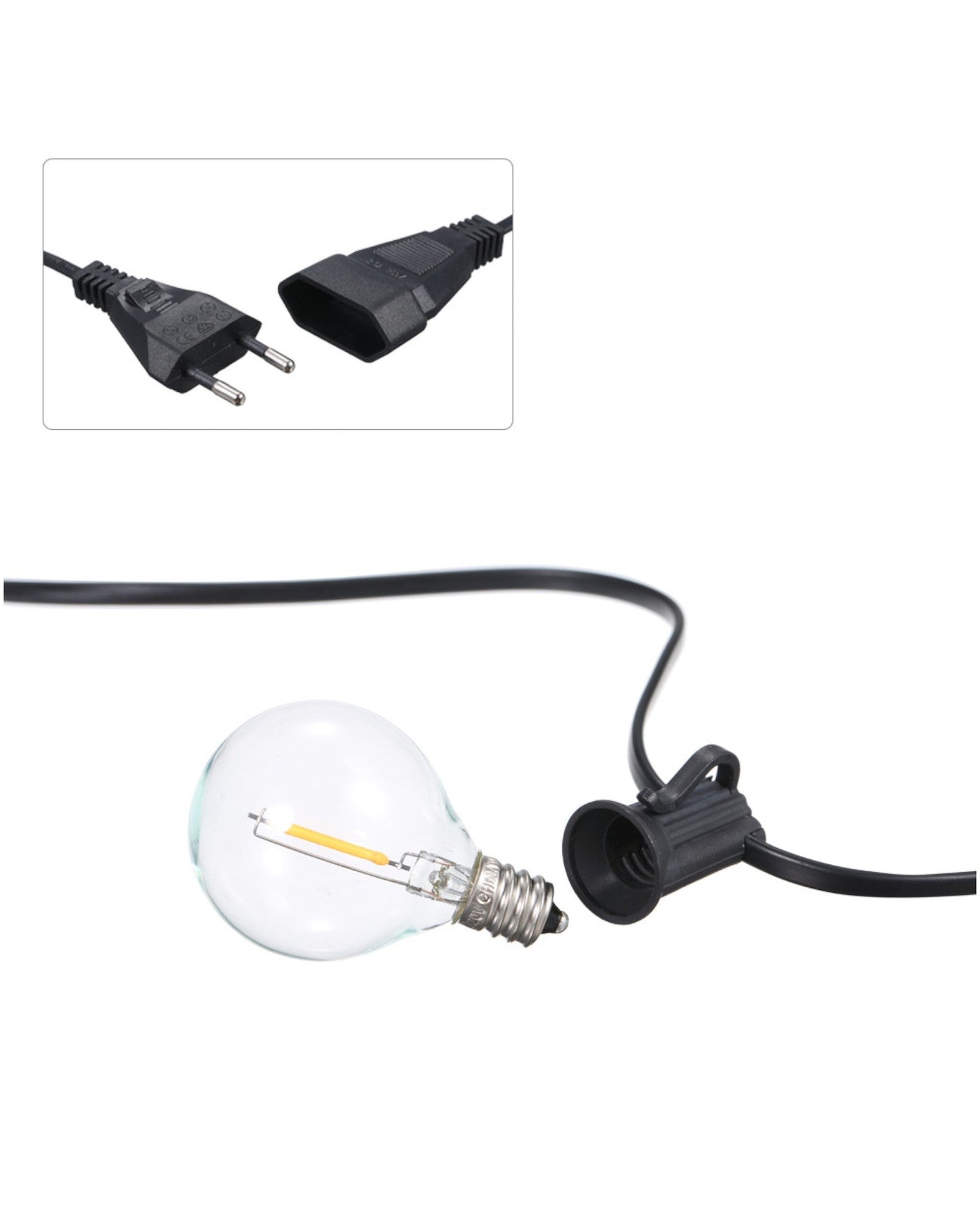 150m Dimmable Warm White Waterproof LED String Lights for Garden and Porch