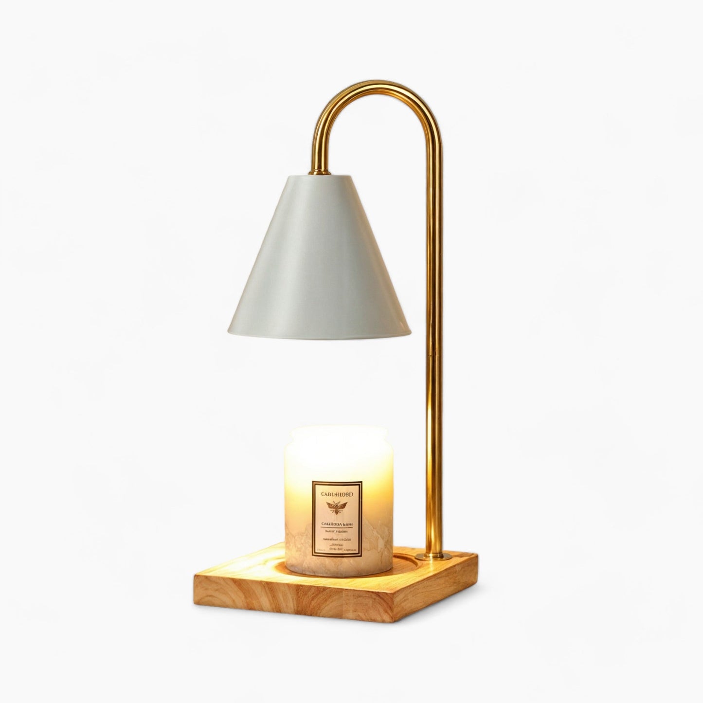 Adjustable Brightness Candle Warmer Lamp, Electric Aroma Diffuser, Contemporary Style