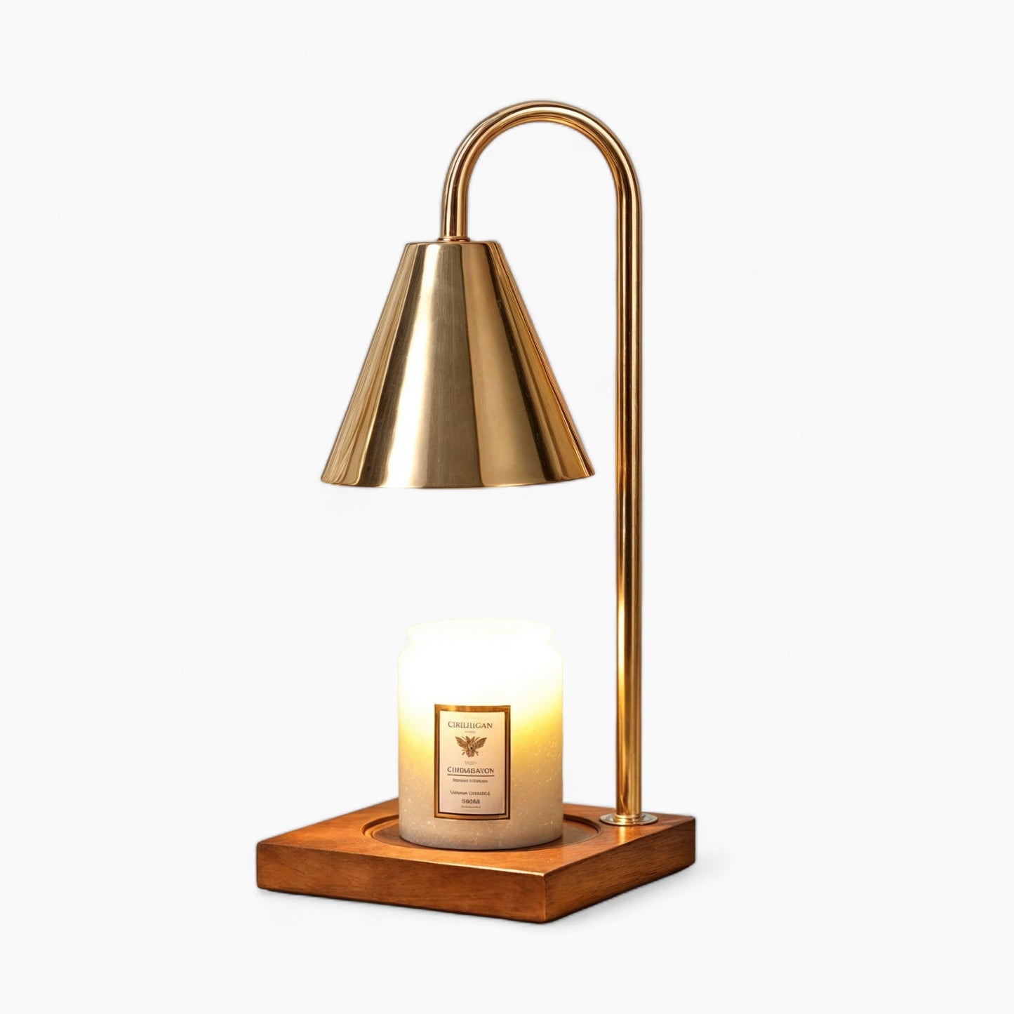 Adjustable Brightness Candle Warmer Lamp, Electric Aroma Diffuser, Contemporary Style