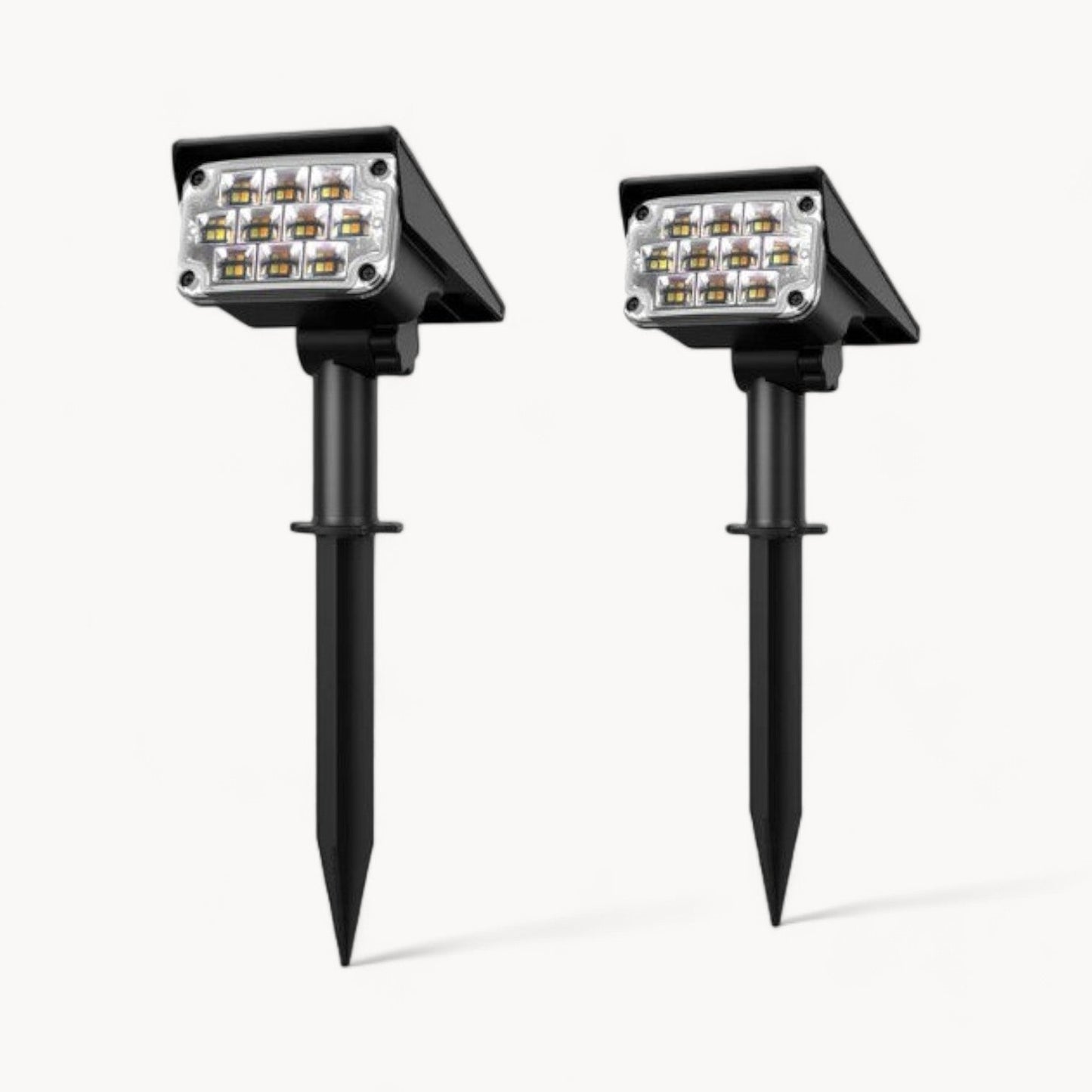 Deluxe Solar-Powered Wireless LED Garden Spotlight