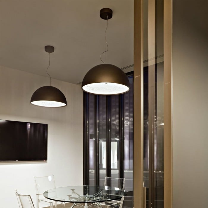 Nicolas White Plaster Pendant Light