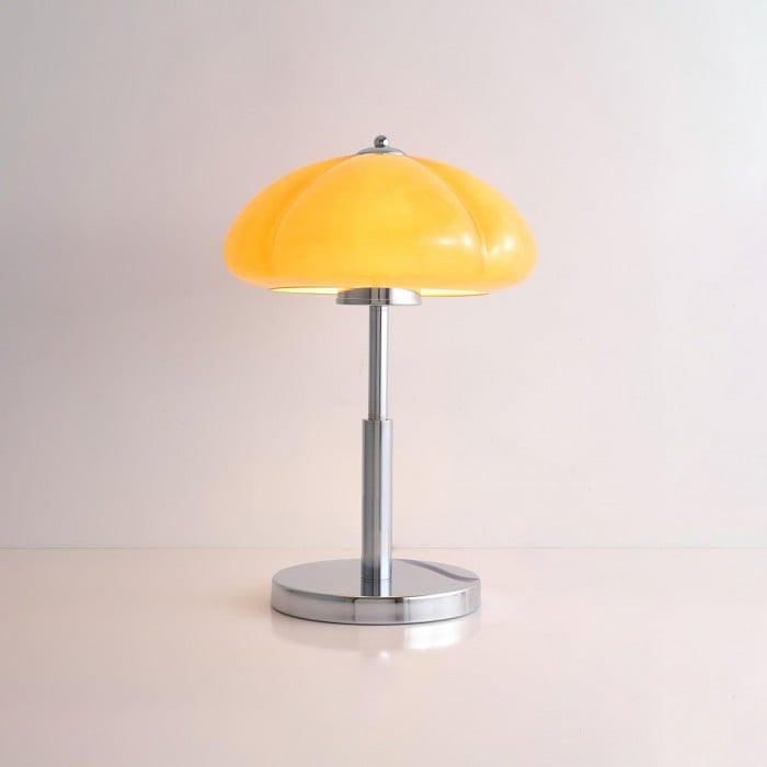 Carolina Bauhaus Mushroom Glass Table Lamp